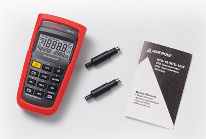 Amprobe RTD-10 Dual Input Digital RTD Thermometer