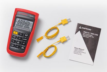 Amprobe TMD-53 Thermocouple Thermometer K/J-Type